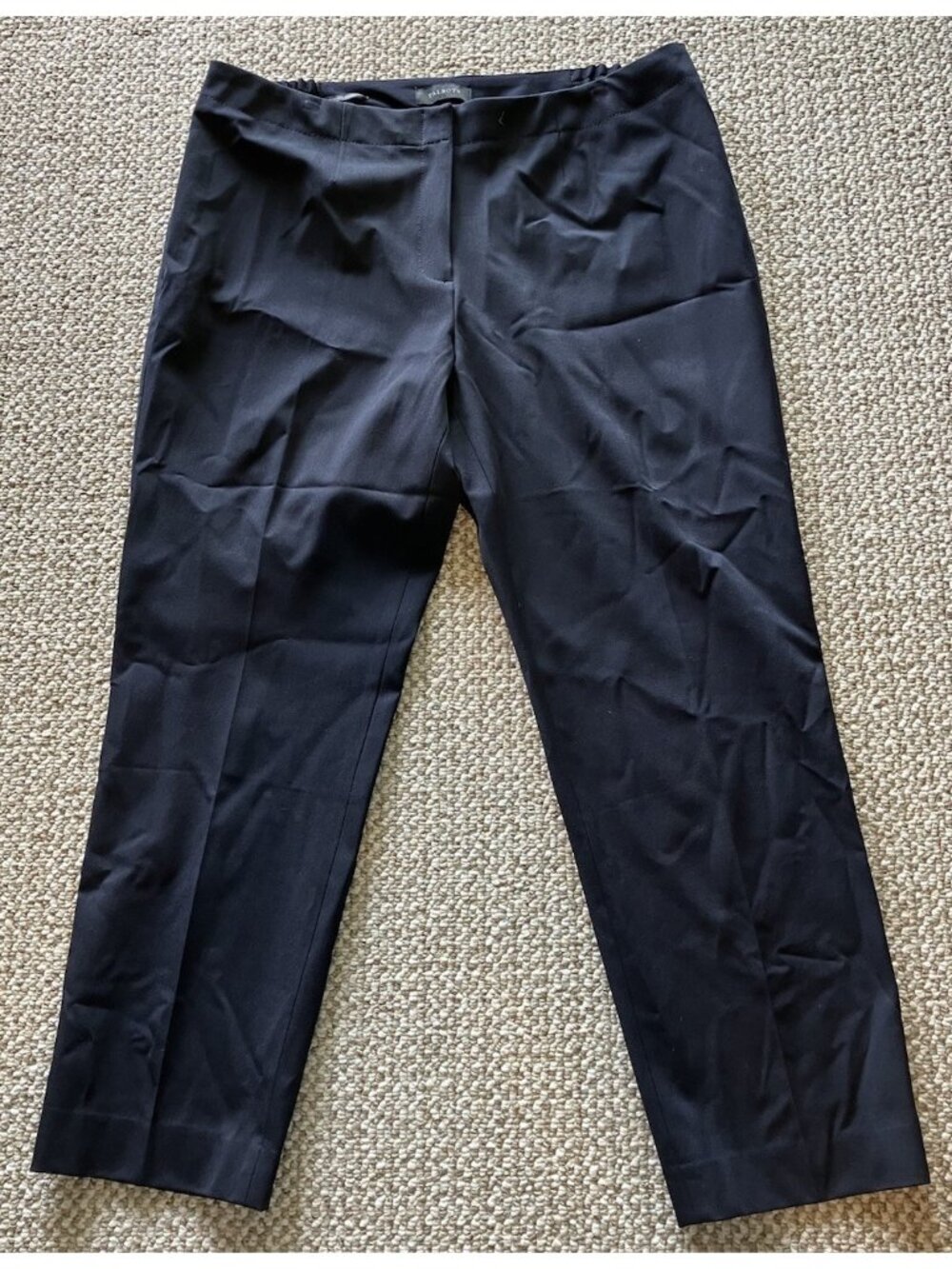 Talbots Bi-Stretch Straight-Leg Black Pants Size 18W